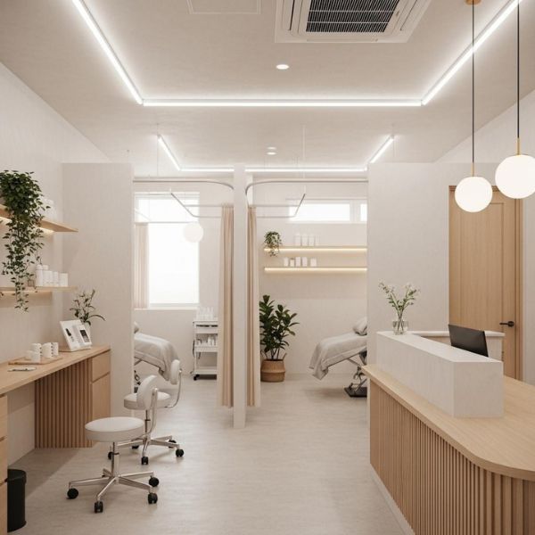 Modern and bright aesthetics clinic